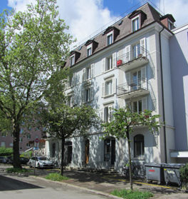 Hausansicht Oerlikonerstrasse 45